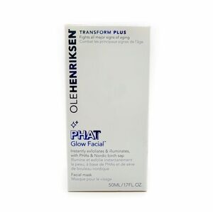 Ole Henriksen PHAT Glow Facial Face Mask Discontinued Animal Cruelty Free